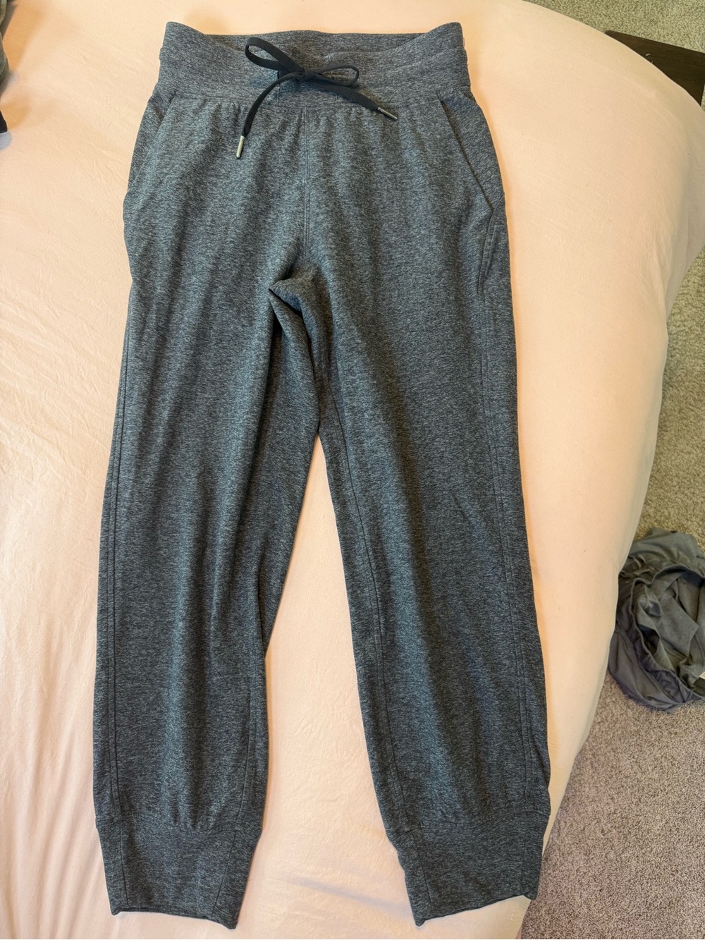 Charcoal Heather Jogger Sweatpants with Drawstring lululemon